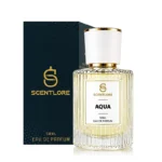 Aqua Men's Perfume | Fresh Marine Citrus | Perfume Spray for Men | Cool & Refreshing Scent | Gift for Him