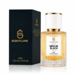 Men In Black Men's Perfume | Woody Spicy Leather | Perfume Spray for Men | Strong & Captivating Fragrance | Gift for Him