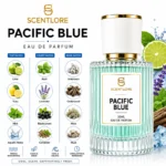 Pacific Blue Unisex Perfume | Fresh Citrus Marine | Perfume Spray | Vibrant & Uplifting Fragrance | Gift for All