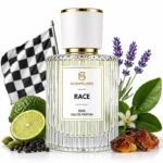 Race Men's Perfume | Spicy Aromatic Woody | Perfume Spray for Men | Speed & Power Fragrance | Gift for Him